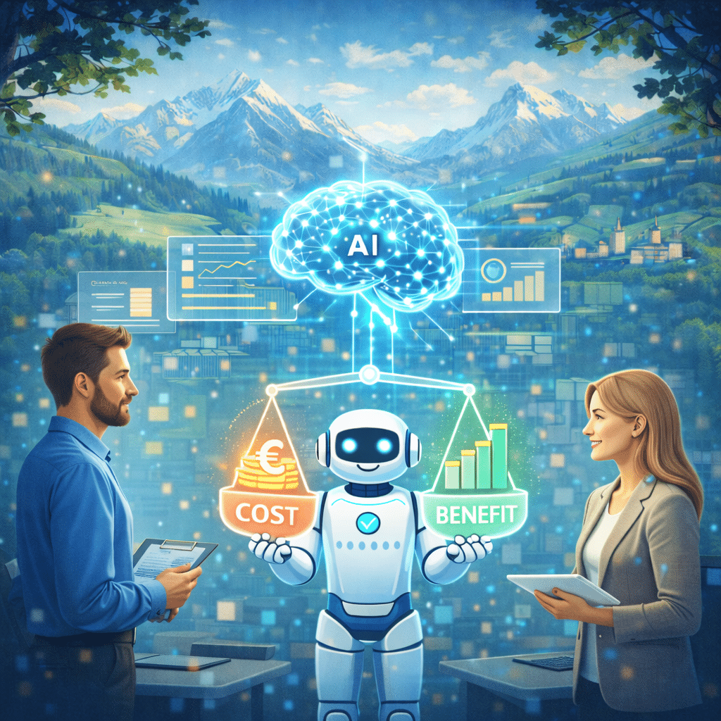 Kosten und Nutzen von KI abrägen